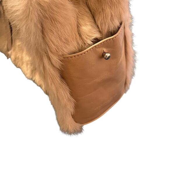 Kenneth Cole Faux Fur Shoulder Crossbody Bag - Picture 3 of 7